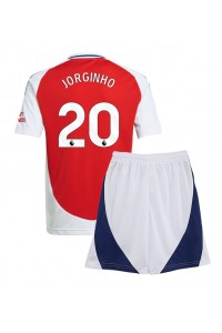 Arsenal Jorginho Frello #20 Babytruitje Thuis tenue Kind 2024-25 Korte Mouw (+ Korte broeken)